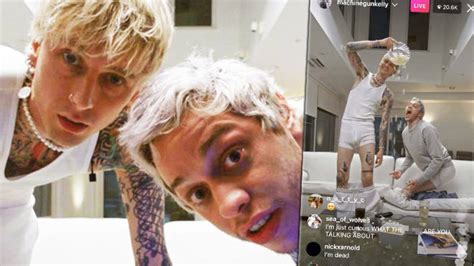 pete davidson nude pics|Pete Davidson, Machine Gun Kelly Strip Down to Undies, Joke About ...